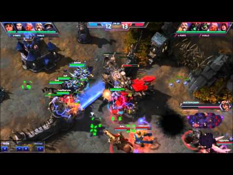 Replay Cast Heroes of the Storm Never Give Up Never Surrender!