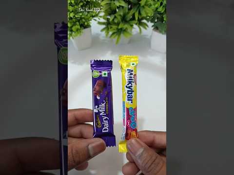 Dairy Milk Vs Strawberry Milkybar Choose One 😍 #shorts #yummy #youtubeshorts