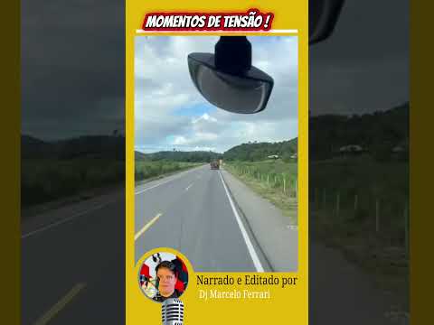 ANJO DA ESTRADA! ✨ Carreteiro buzina sem parar para salvar colega de acidente grave.