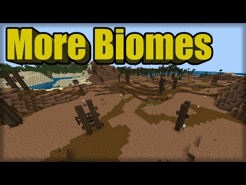 Insane MCPE Addon: ENDLESS Biomes in Vatonage!