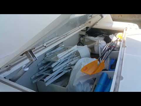 Feretti 68's garage door converted into hydraulic