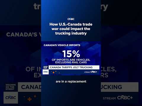 How U.S.-Canada trade war could impact the trucking industry