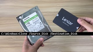 clone hard drive for free with this command