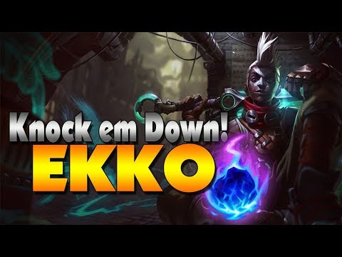 Knock em Down | Ekko Season 8 Mid Full Game (League of Legends)