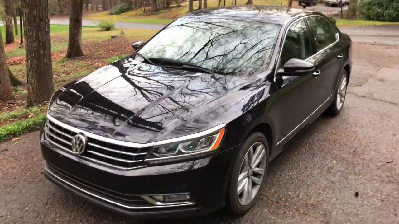 UpDaTe 2017 VW Passat SEL owner test drive walkaround pov review