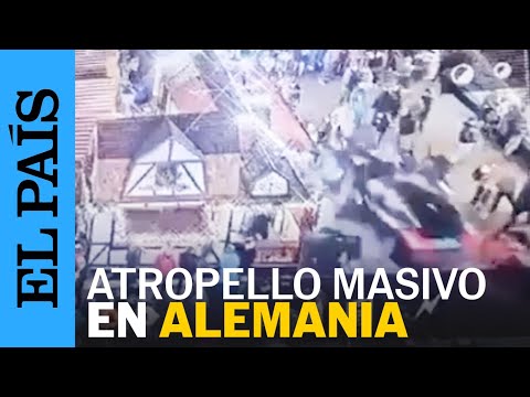 ATENTADO ALEMANIA | El momento del atropello masivo en un mercado navideño de Magdeburgo