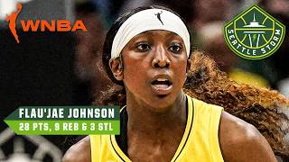 Rookie Flau'jae Johnson NEW CAREER-HIGH vs. New York Liberty 😤 | WNBA on ESPN
