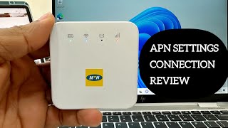 ZTE MTN Mobile WIFi MF927U Review, Connection and APN Settings.