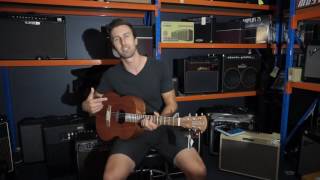 Video thumbnail for COLE CLARK LITTLE LADY ONE REDWOOD/BLACKWOOD - QUICK REVIEW by Haworth Guitars
