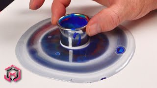 PAINT WON'T COOPERATE!!! Acrylic Pour Painting and Fluid Art at Home for Therapy