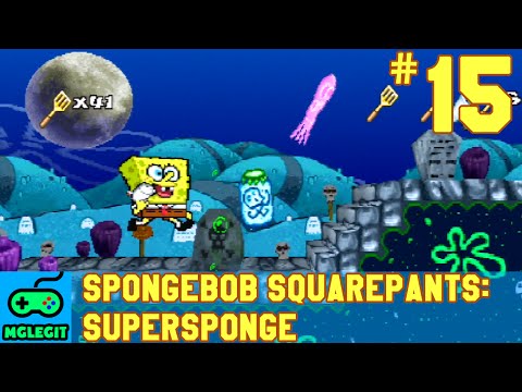 SpongeBob SquarePants SuperSponge Walkthrough Part 15 - Graveyard (PS1) (No Commentary)