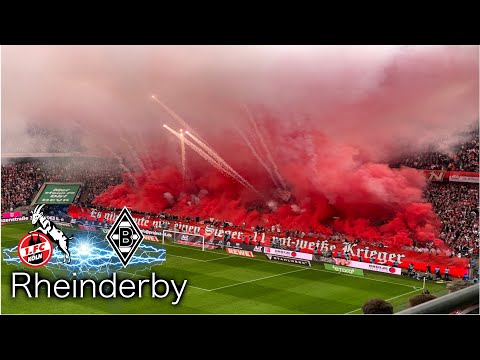 XXL Stimmungsvideo, 1.FC Köln vs. Borussia Mönchengladbach, 2 Elfmeter, rote Karte und Mega Pyroshow
