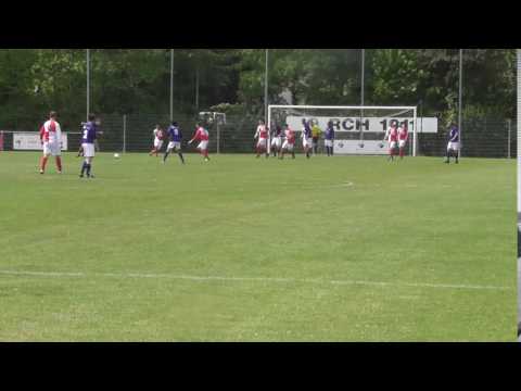 28 mei 2017 RCH 1 - UVV 1 nacomp 1-4 Redding Younes op de lijn