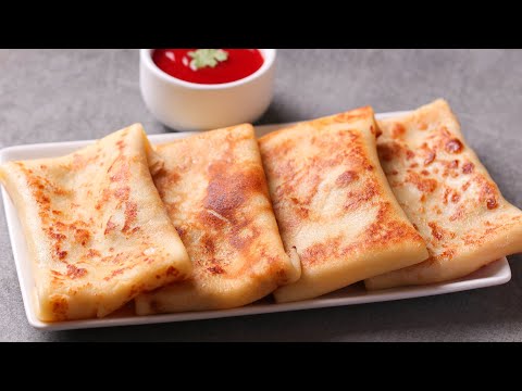 EGG CREPES | CHEESY EGG CREPES RECIPE | EASY SNACKS RECIPE | N'Oven Foods