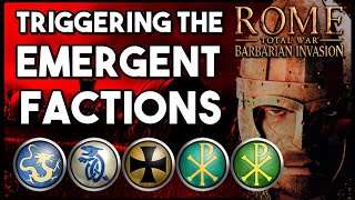 RTW Barbarian Invasion Guide: How to Spawn Emergent Factions (Romano-British, Slavs, Ostrogoths)