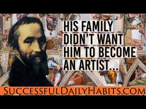 Michelangelo 7 Success Facts - Legendary Artist, Sculptor, Painter and Renaissance Influencer