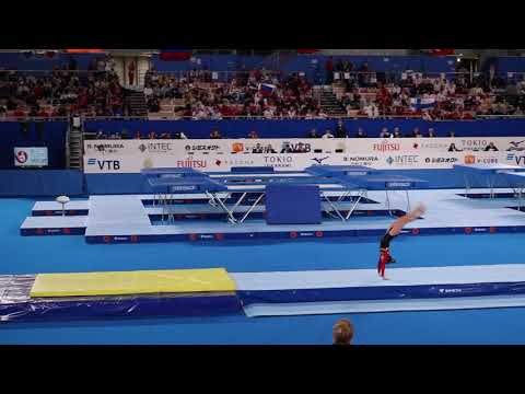 BEL 11 12 Girl Tumbling 6th N Horemans Finals 2019 WAGs Tokyo