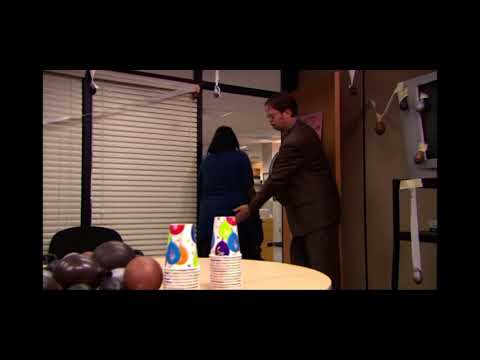The Office - Dwight Slaps Kelly's Ass