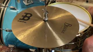 Video thumbnail for Meinl 14" Byzance Traditional Heavy Hi-Hat Set 1182/1496 by Rochester Drum Trade
