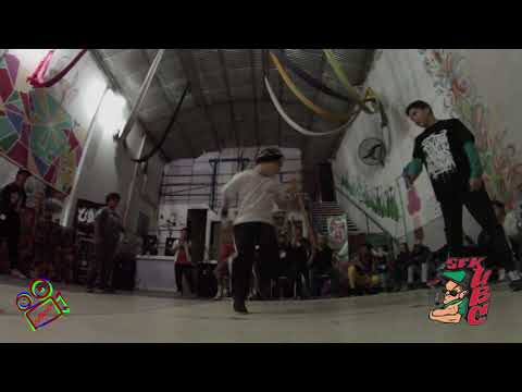 Battle of the Kids Junin -  Bboy Jonas vs  Bboy Nachito - Final