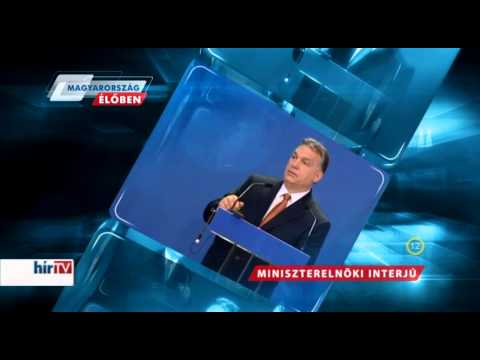 Magyarország élőben - Miniszterelnöki interjú