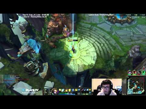 All TSM members in Solo Queue - Doublelift - Ezreal vs Lucian ADC - League of Legends