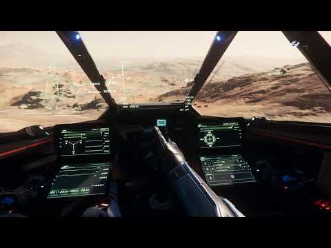 StarCitizen -Test T16 + Hotas + FOIP / Super Hornet