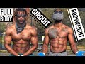 Circuit Training Workout Bodyweight | Full Body Workout for Strength and Muscle