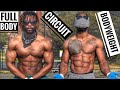 Circuit Training Workout Bodyweight | Full Body Workout for Strength and Muscle