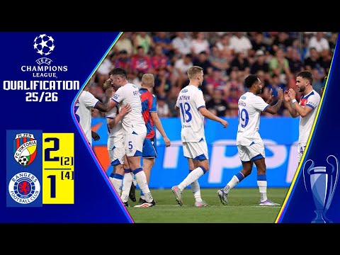 Viktoria Plzeň vs. Rangers 2:1 (Gesamt: 2:4) Highlights | UEFA Champions League 2025 | Spielanalyse
