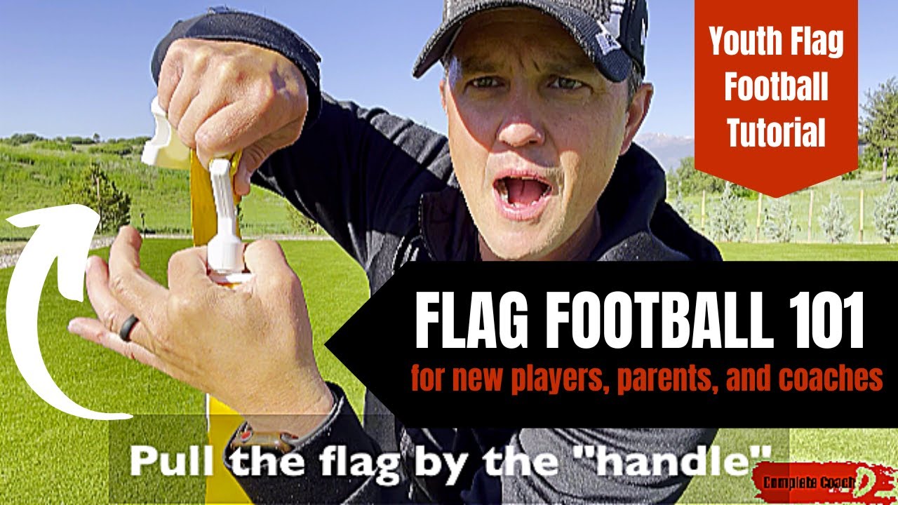 Youth Flag Football Tutorial for First Time Coaches | Flag Football 101 | FUNdamentals, Rules & Tips