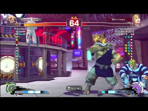 SSF4:AE Commentary - ProudStrawberry (Gouken) vs. gorilla0419 (Cody)
