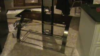 TV Stand Erection
