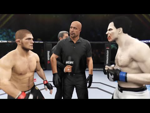 Khabib vs. Vlad Dracula - EA Sports UFC 2 - Champion Fights ☝️🦅
