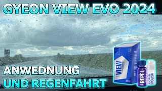Das neue GYEON VIEW EVO im ersten Test - NEU und besser? Anwendung und Regenfahrt Teil 1