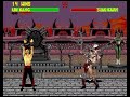 Mortal Kombat 2 1993 Sega Mega Drive Ending Liu Kang