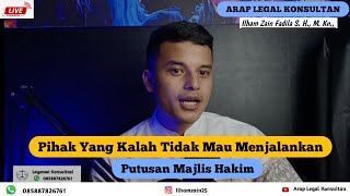 Download lagu Jika pihak yang kalah tidak mau menjalankan putusan hakim mp3 Download lagu Jika pihak yang kalah tidak mau menjalankan putusan hakim mp3