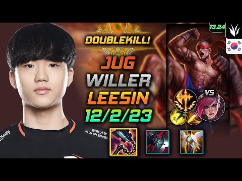 Lee Sin Jungle Build Willer Goredrinker Conqueror - LOL KR Challenger Patch 13.24