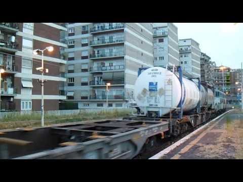 E655.502 sul TCS 57002 Pomezia - Gallarate, in partenza da Roma Tuscolana