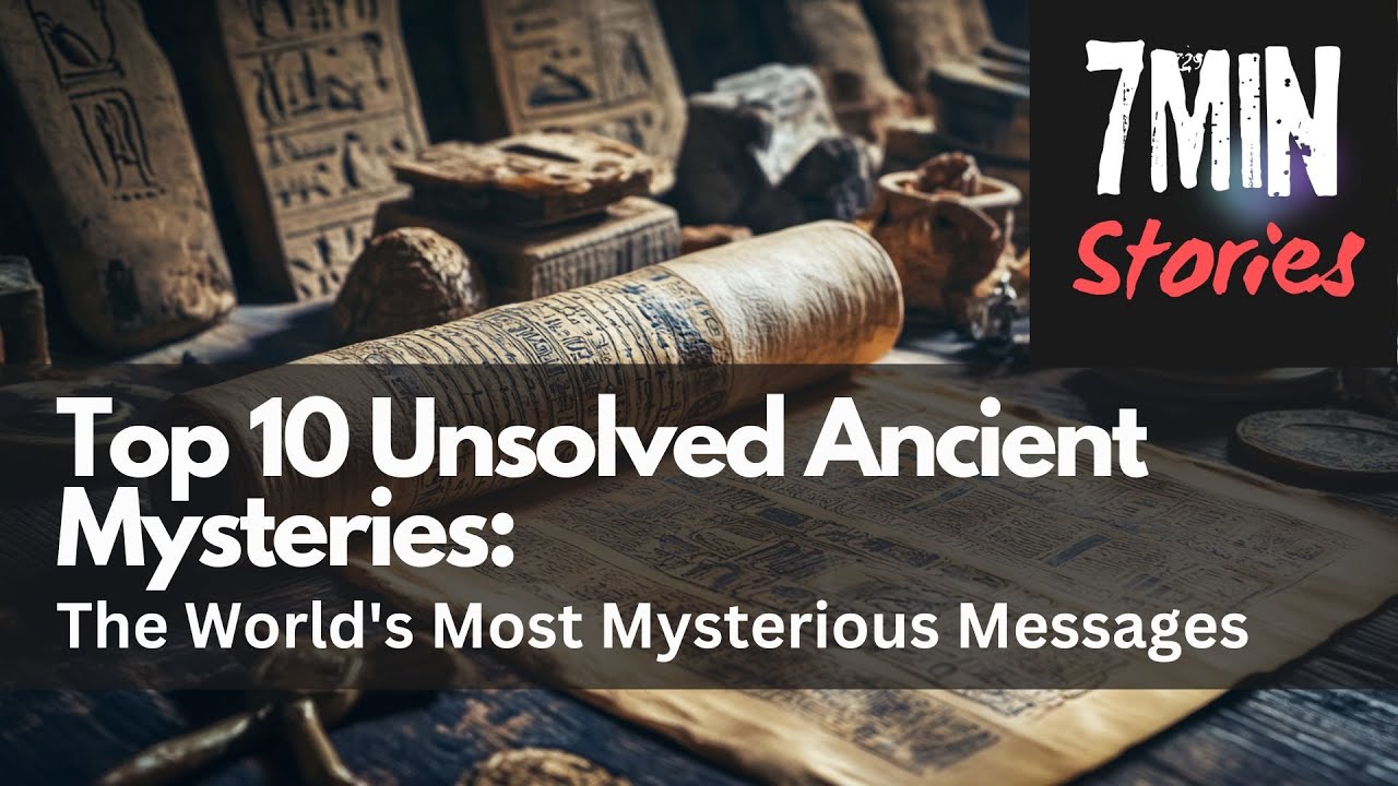 Top 10 Unsolved Ancient Mysteries The World's Most Mysterious Messages