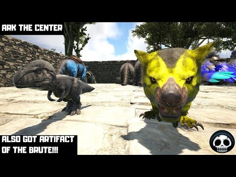 Megalosaurus Taming And Breeding! Ark The Center Part 19