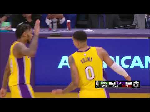 Kyle Kuzma 17-Pts in 4th Quarter Highlights vs Celtics! (23/1/18)