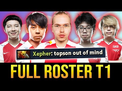 T1 New FULL Roster Civil War - "TOPSON OUT OF MIND" DOTA 2