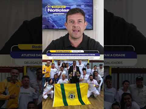 🏅 HORTOLÂNDIA SE PREPARA PARA OS JOGOS REGIONAIS DE SÃO PAULO!