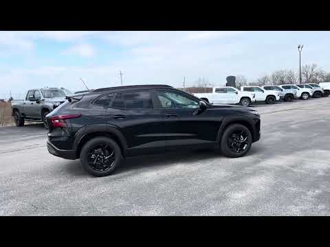 2026 Chevrolet Trax FWD 4dr LT in Black for sale at Lally Chevrolet Ltd. in Tilbury, ON