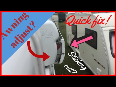 DO THIS! Fiamma Canopy Awning fix tips 2021