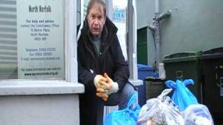 preview picture of video 'Cllr Michael Baker at UKIP's Clean up North Norfolk day in North Walsham'