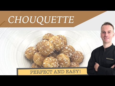 How to make pate a choux and prepare chouquette French original recipe