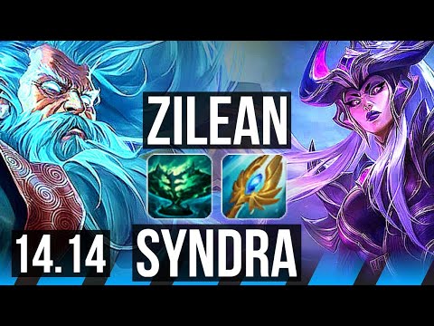 ZILEAN vs SYNDRA (MID) | 4/1/13, Rank 5 Zilean, 800+ games | EUW Challenger | 14.14