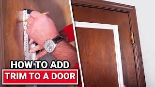 How To Add Trim To A Door - Ace Hardware